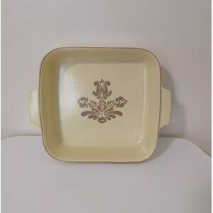 Pfaltzgraff Square Baker Village 2-Qt. 8" Bakers Dish, (Made in USA), EUC